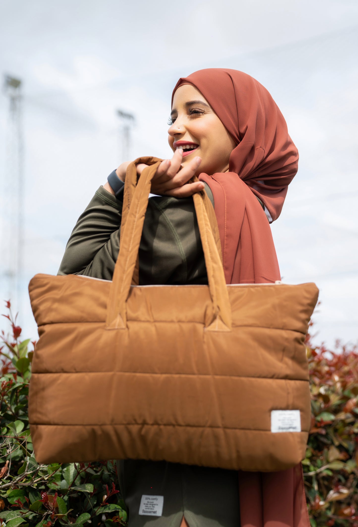 Puffer Tote Bag