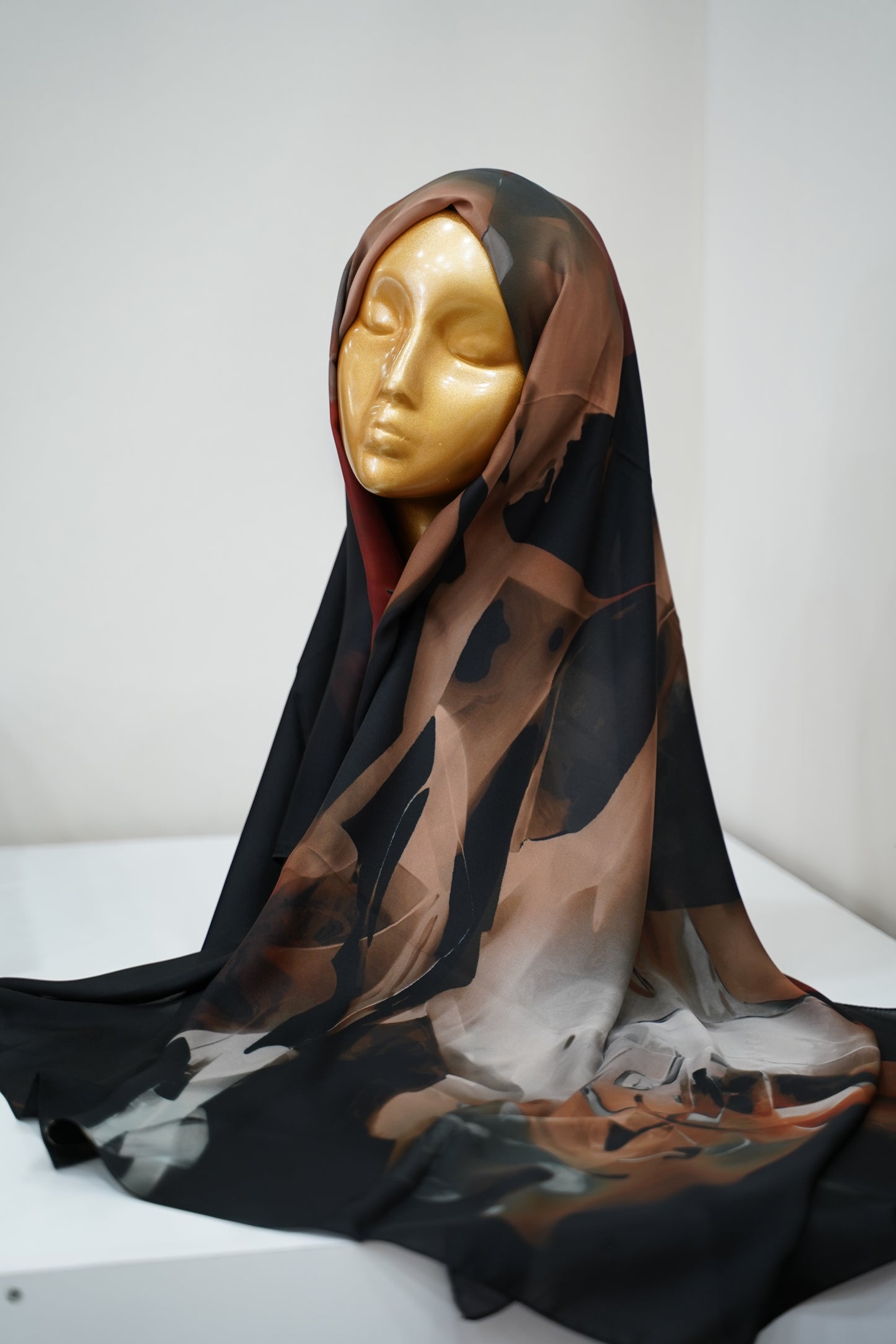 Foulard imprimé en soi