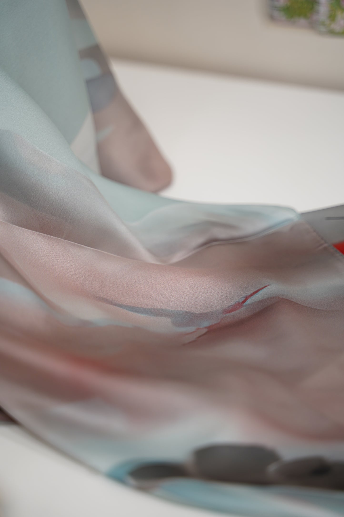 Foulard imprimé en soi