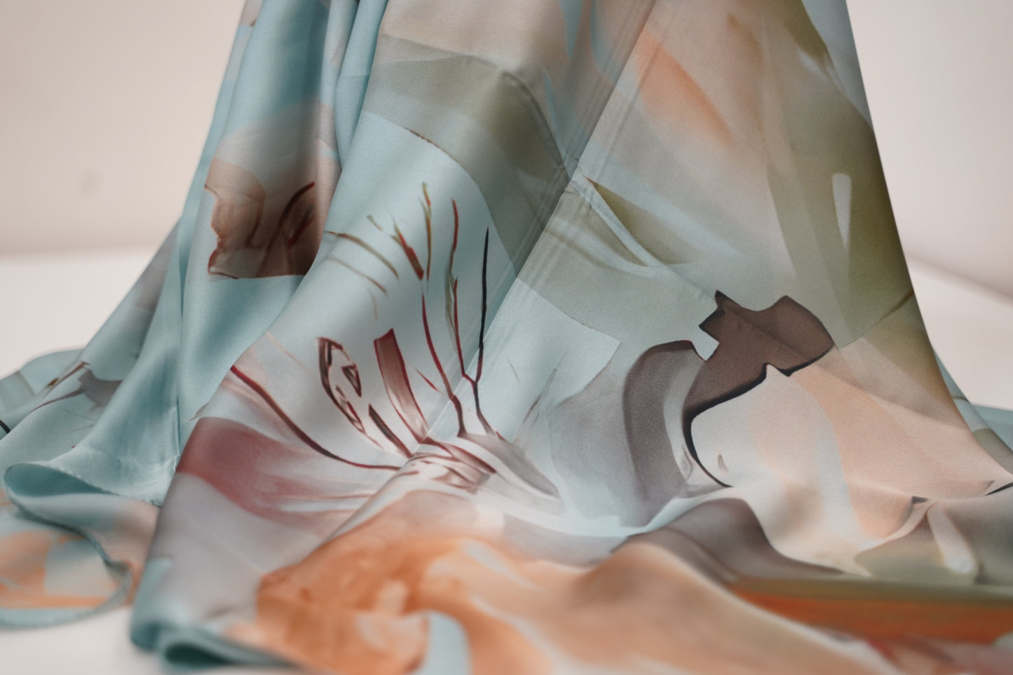 Foulard imprimé en soi