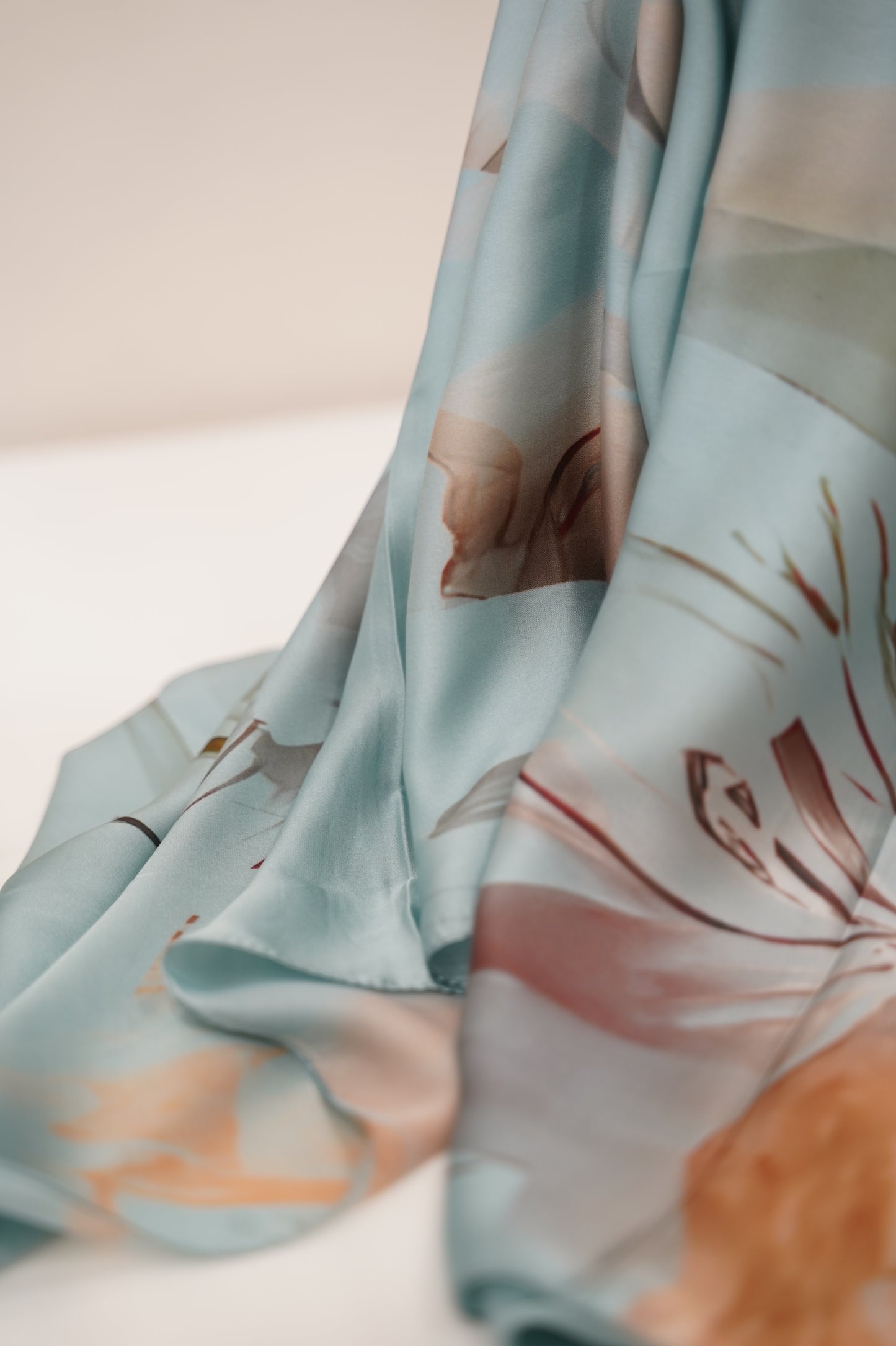 Foulard imprimé en soi