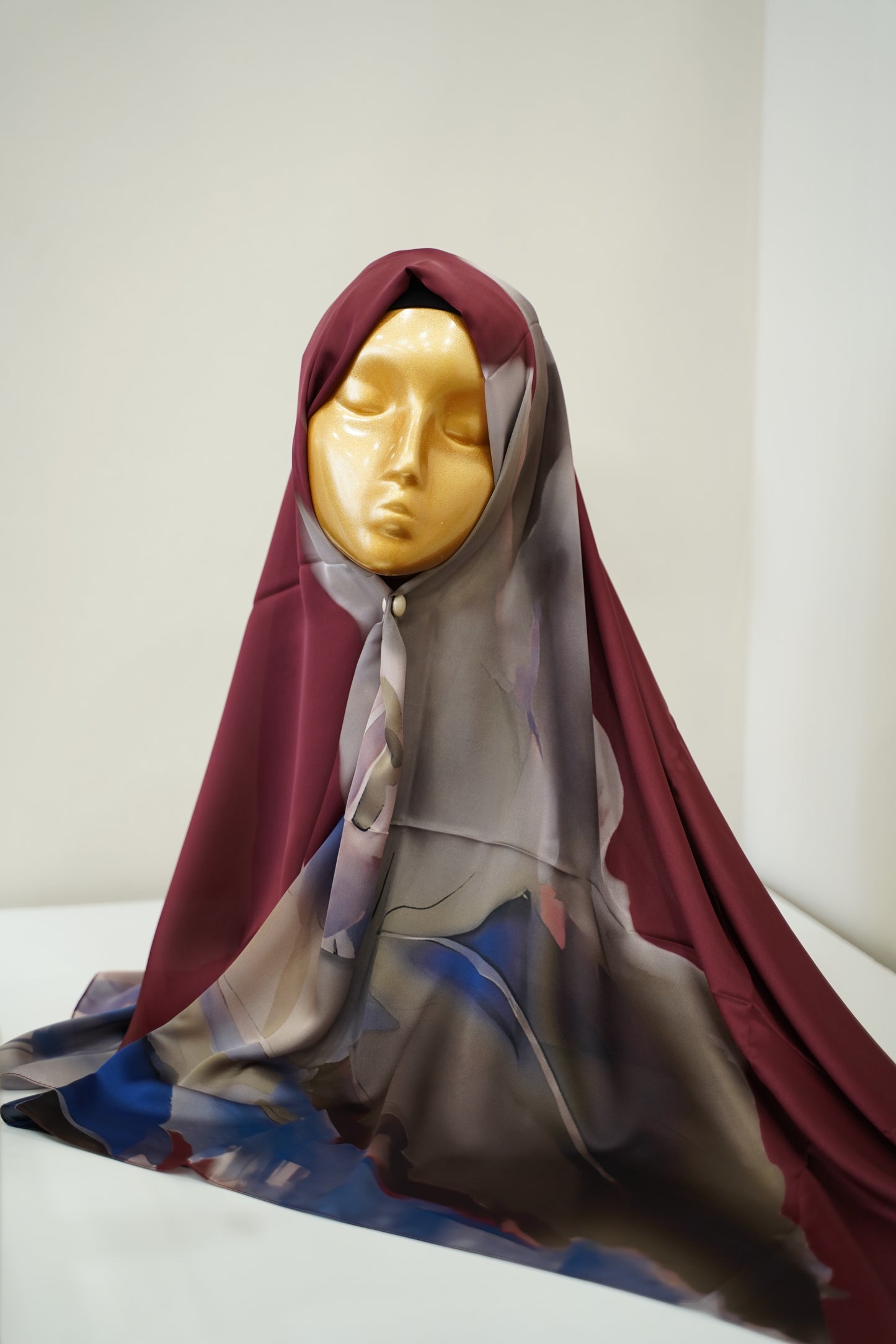 Foulard imprimé en soi