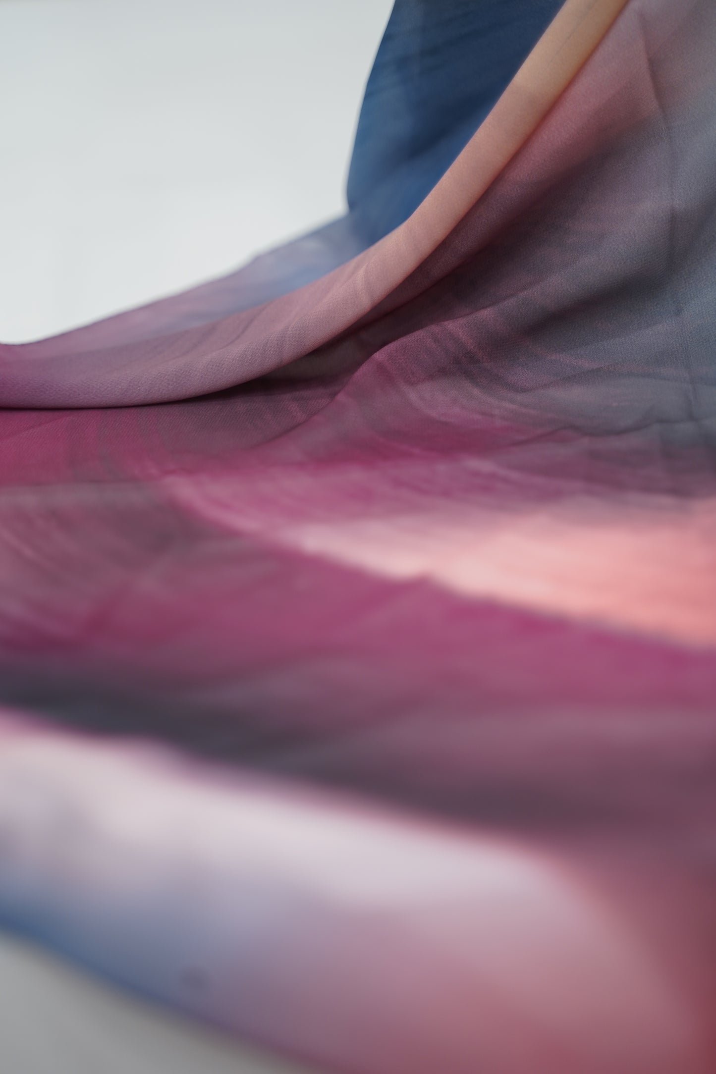 Foulard imprimé crepe chiffon