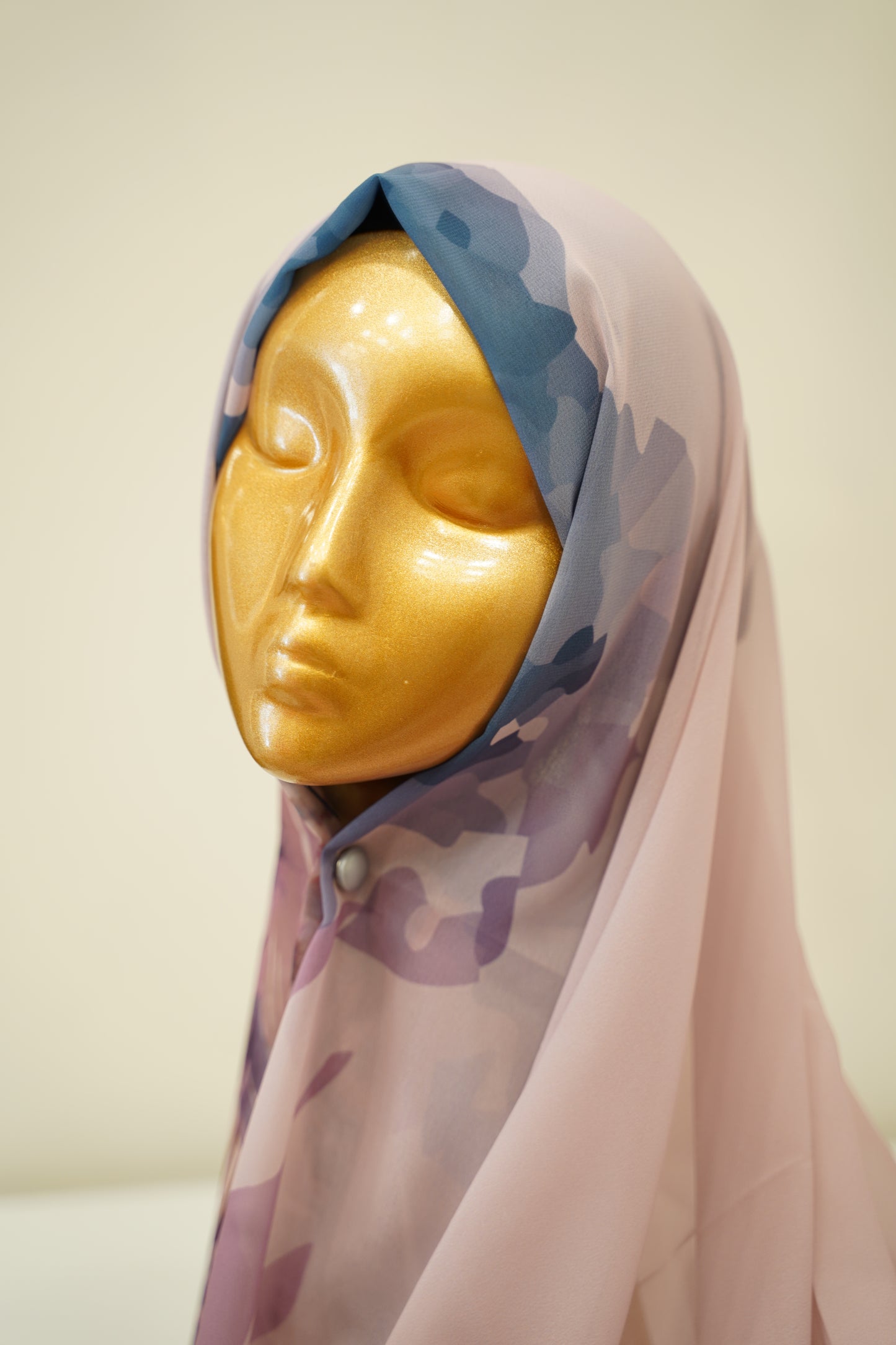 Foulard imprimé crepe chiffon