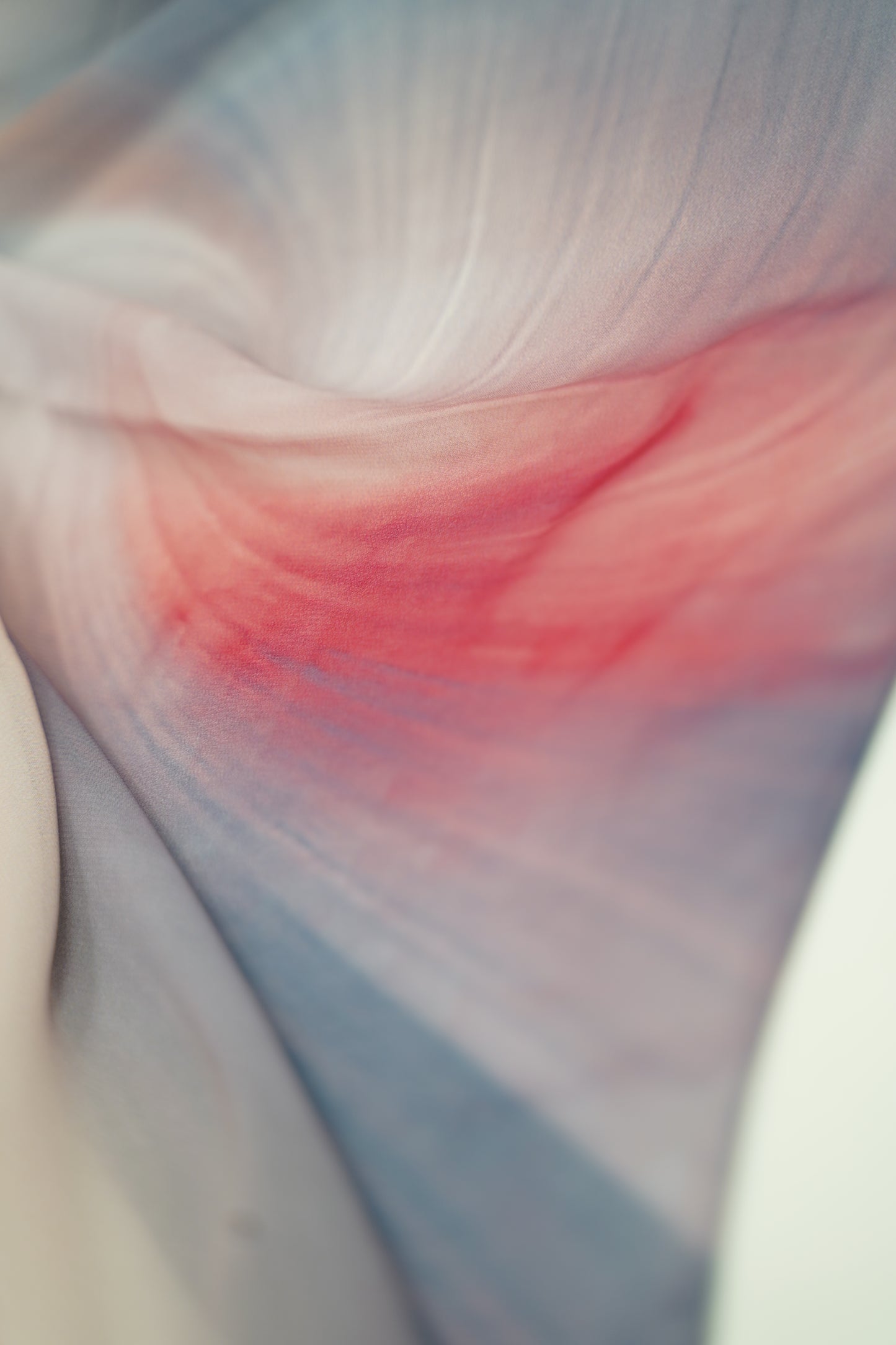 Foulard imprimé crepe chiffon