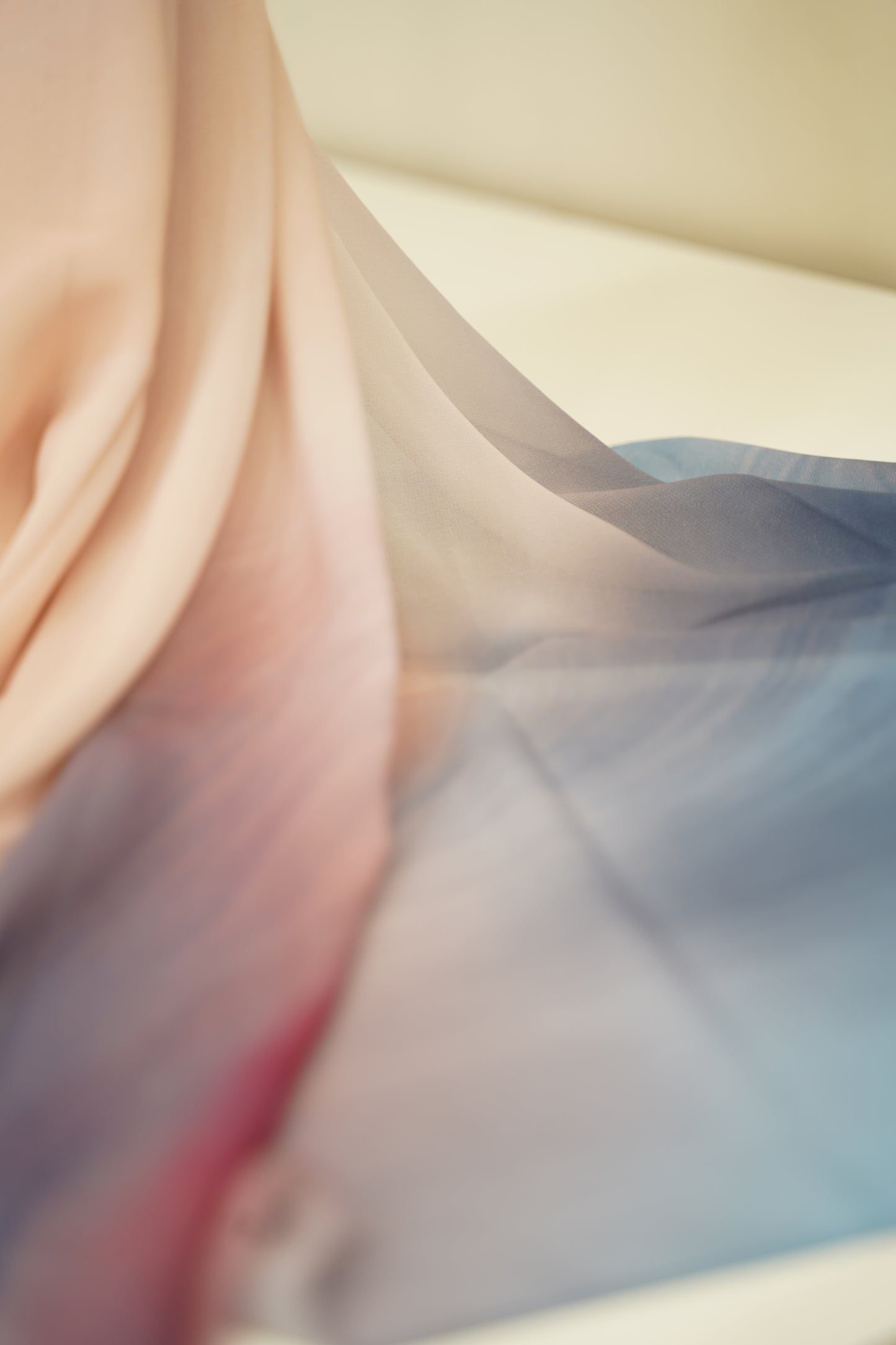 Foulard imprimé crepe chiffon
