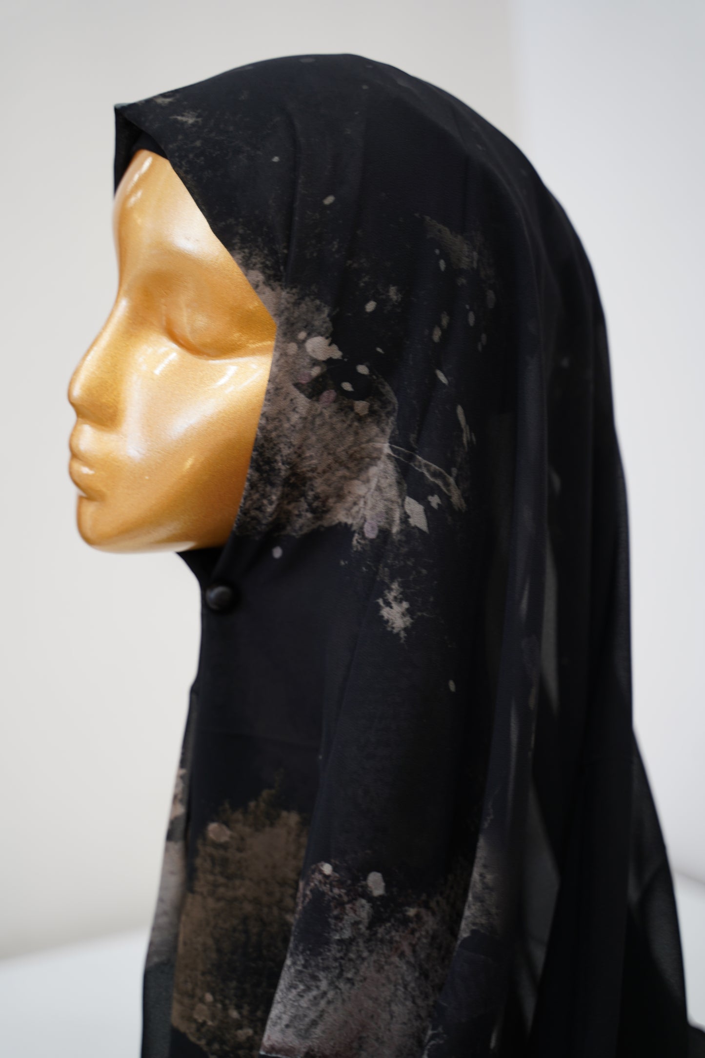 Foulard imprimé crepe chiffon