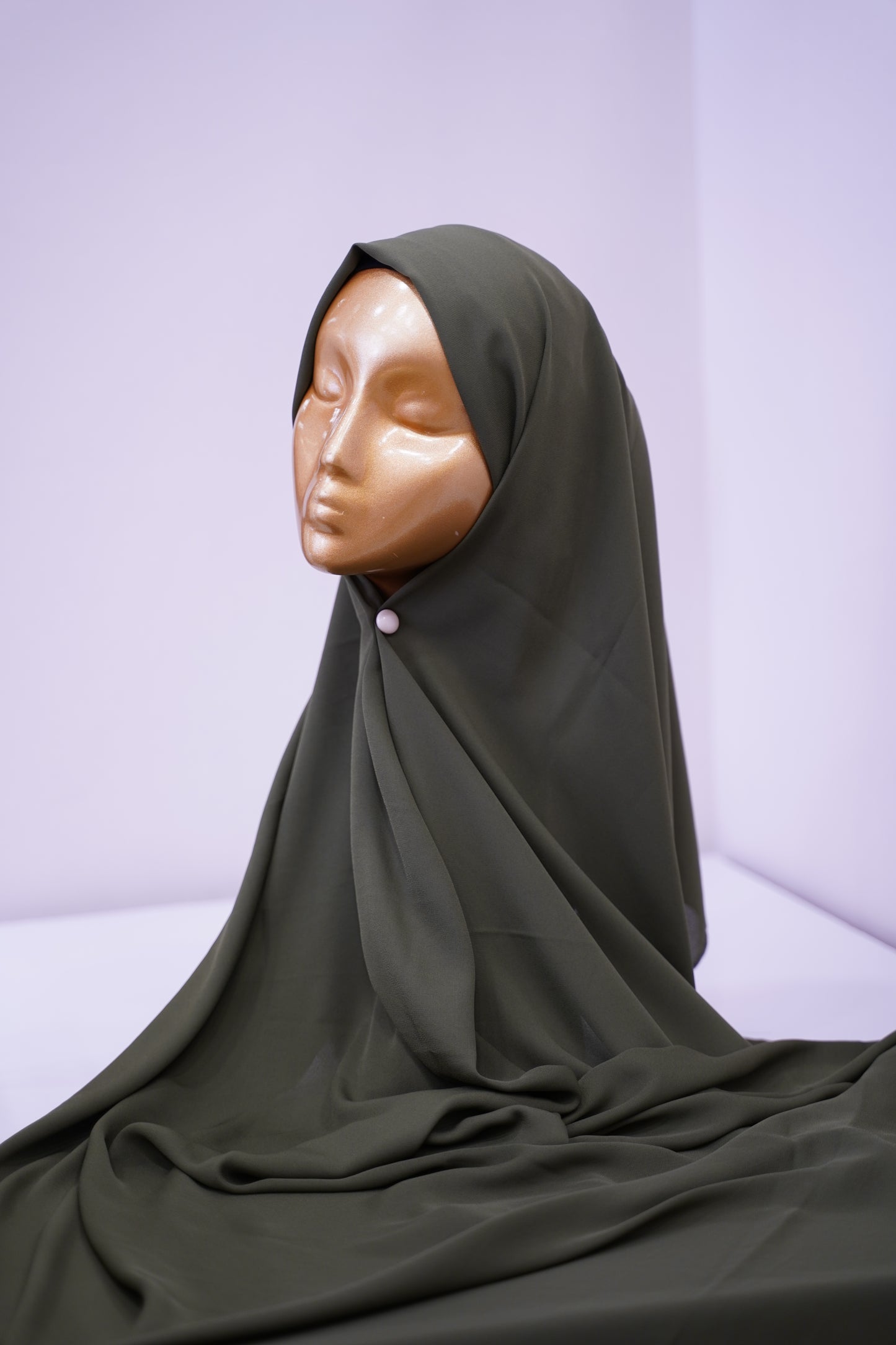 Foulard crêpe chiffon 1,85/80 Bassamet