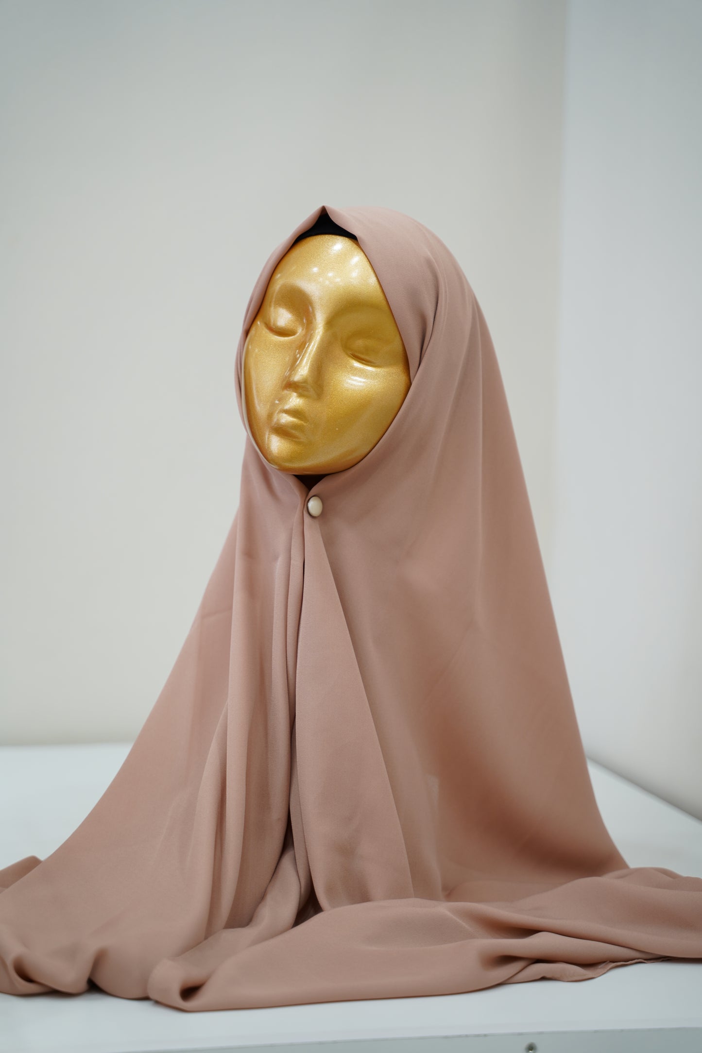 Foulard crêpe chiffon 1,85/80 Bassamet