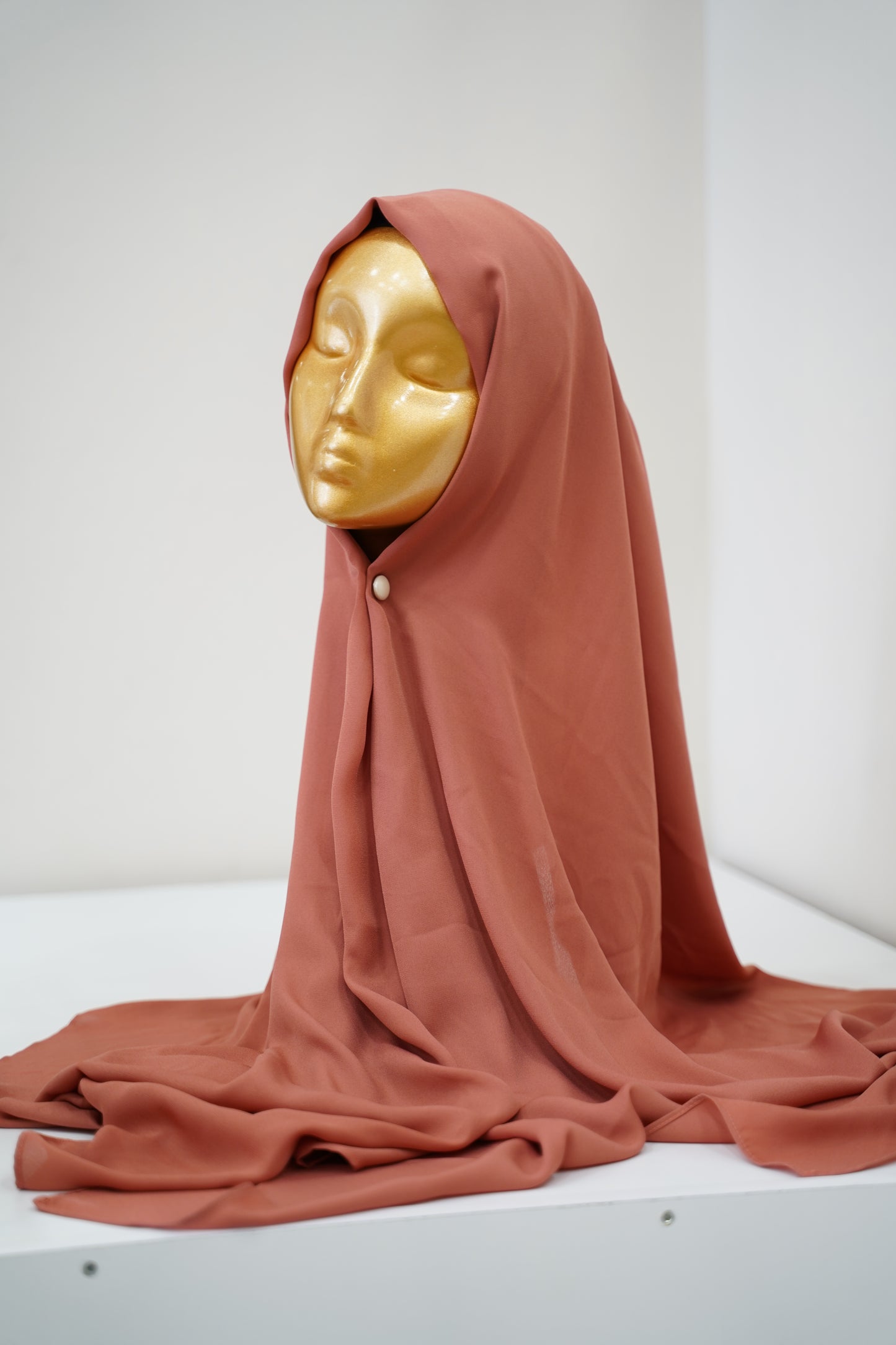 Foulard crêpe chiffon 1,85/80 Bassamet