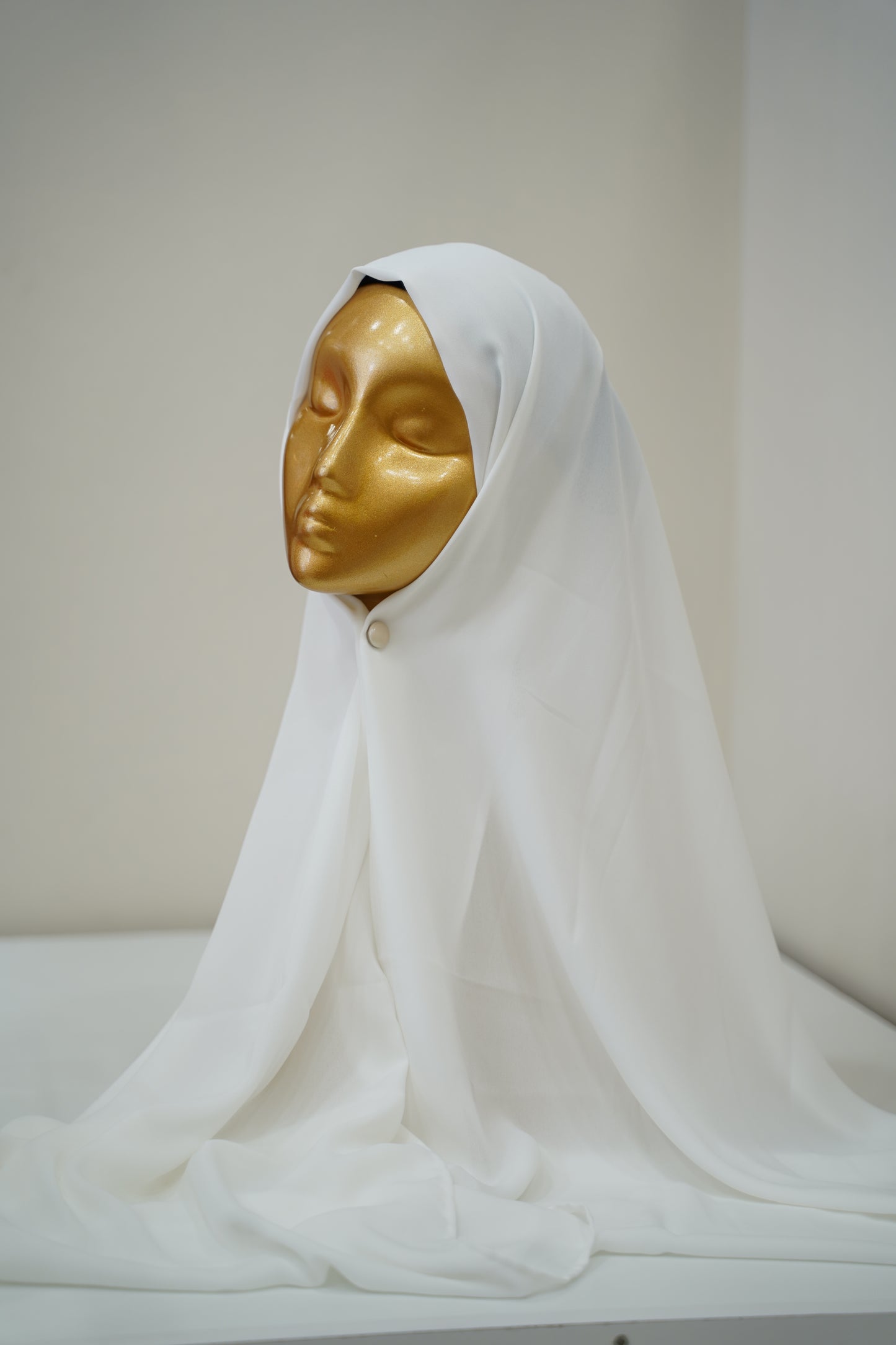 Foulard crêpe chiffon 1,85/80 Bassamet
