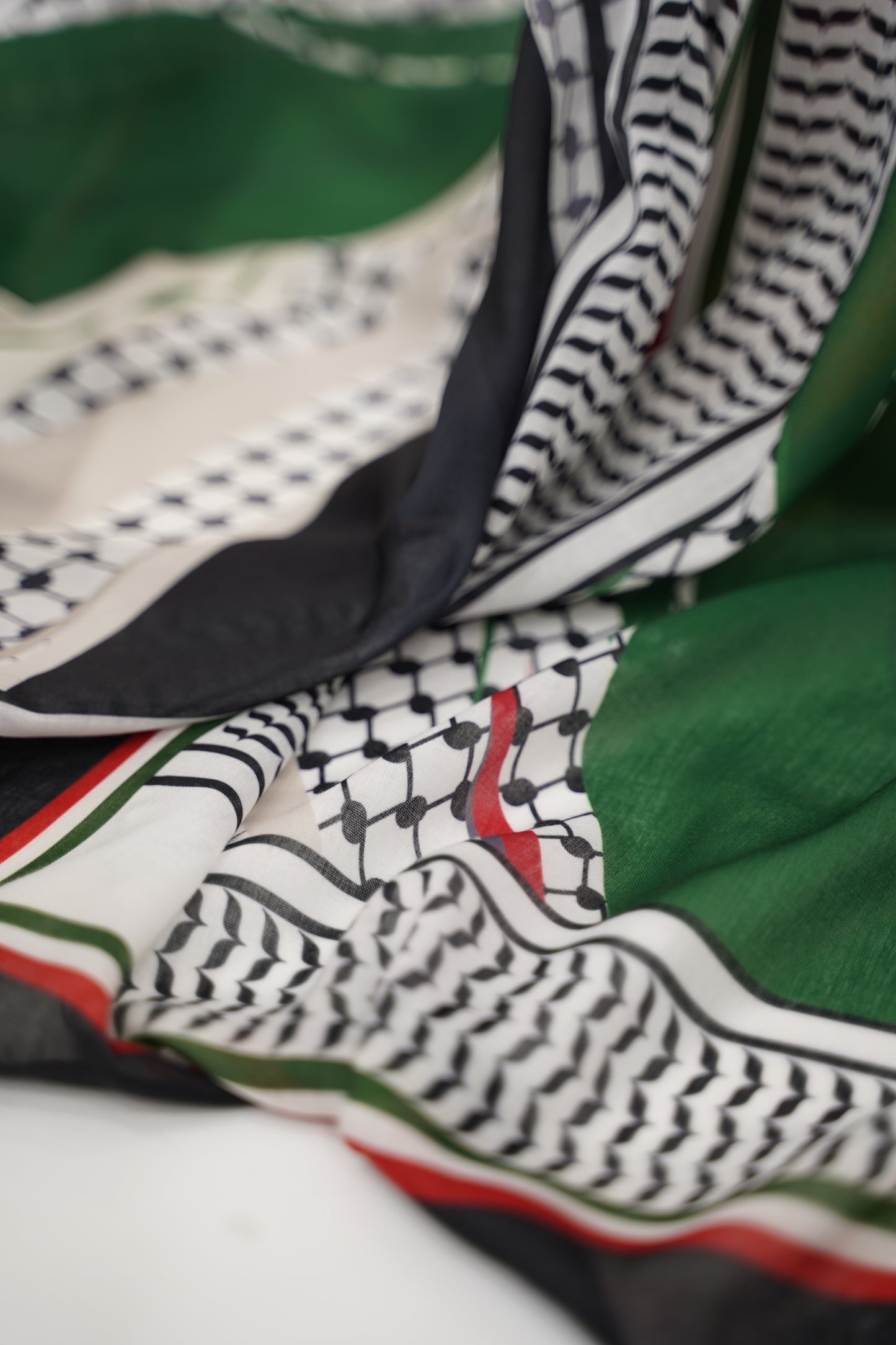 Foulard Palestine voile de coton