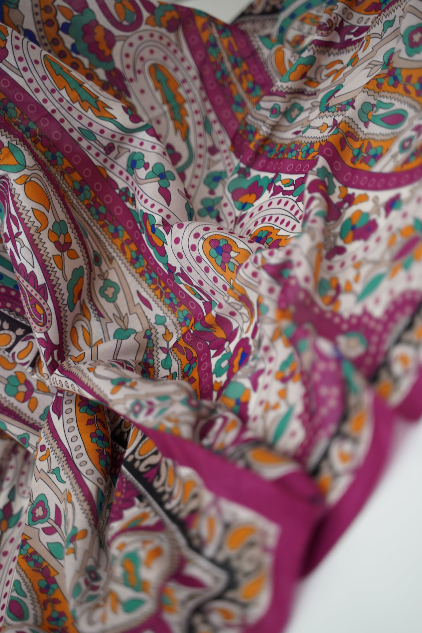 Foulard nine imprimé