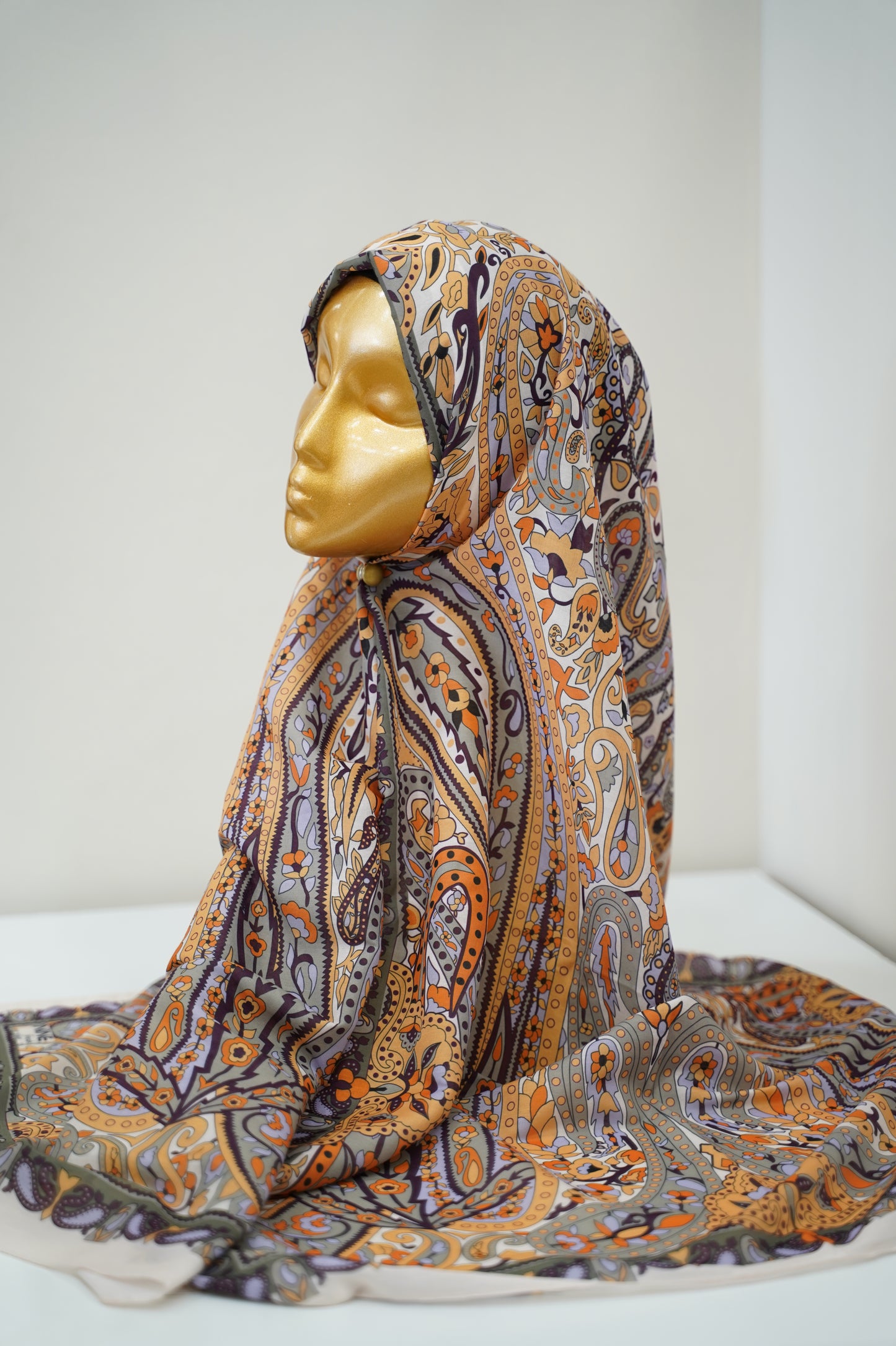 Foulard imprimé1,85cm/85cm