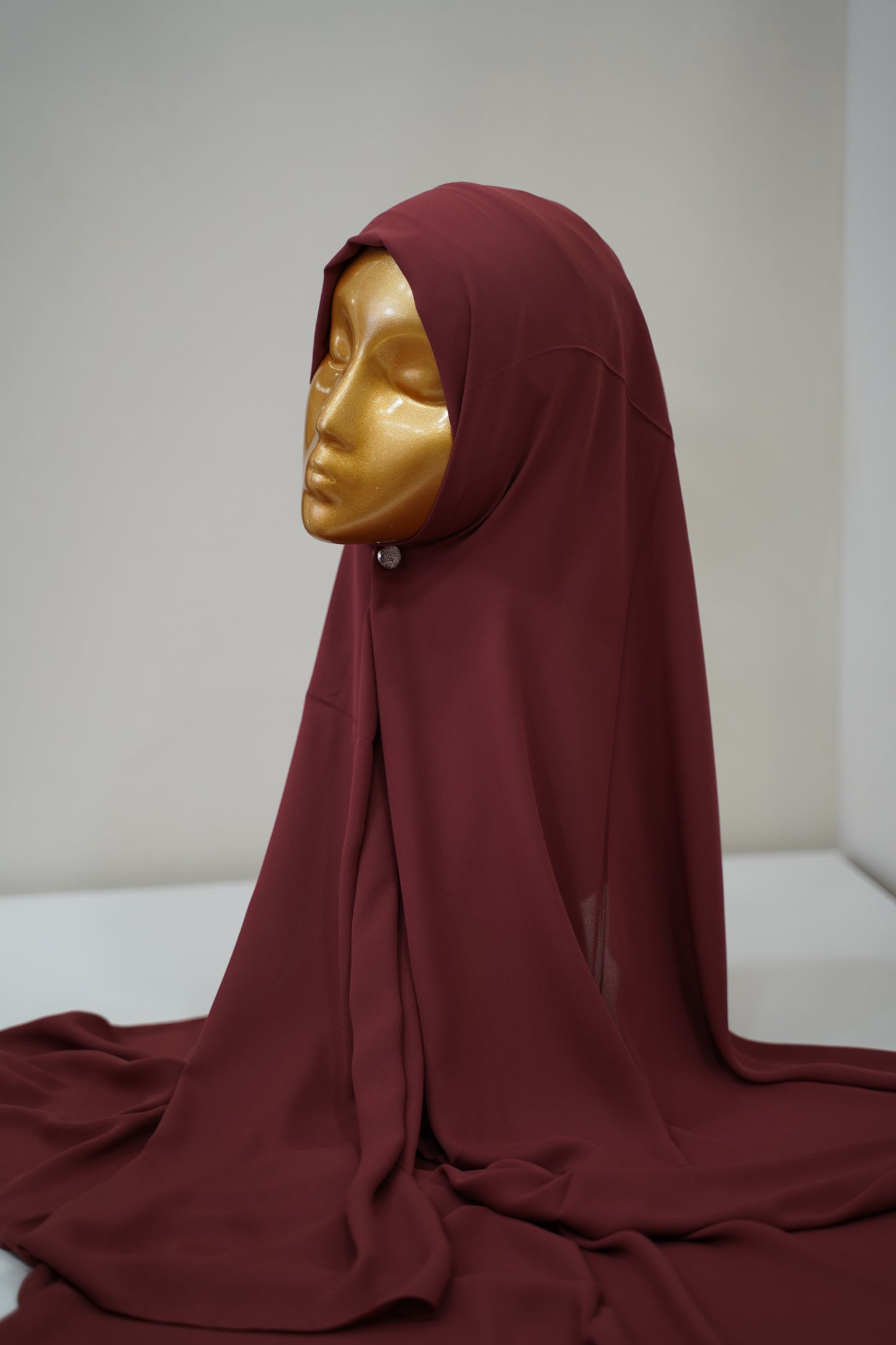 Foulard crêpe chiffon 1,85/80 Bassamet
