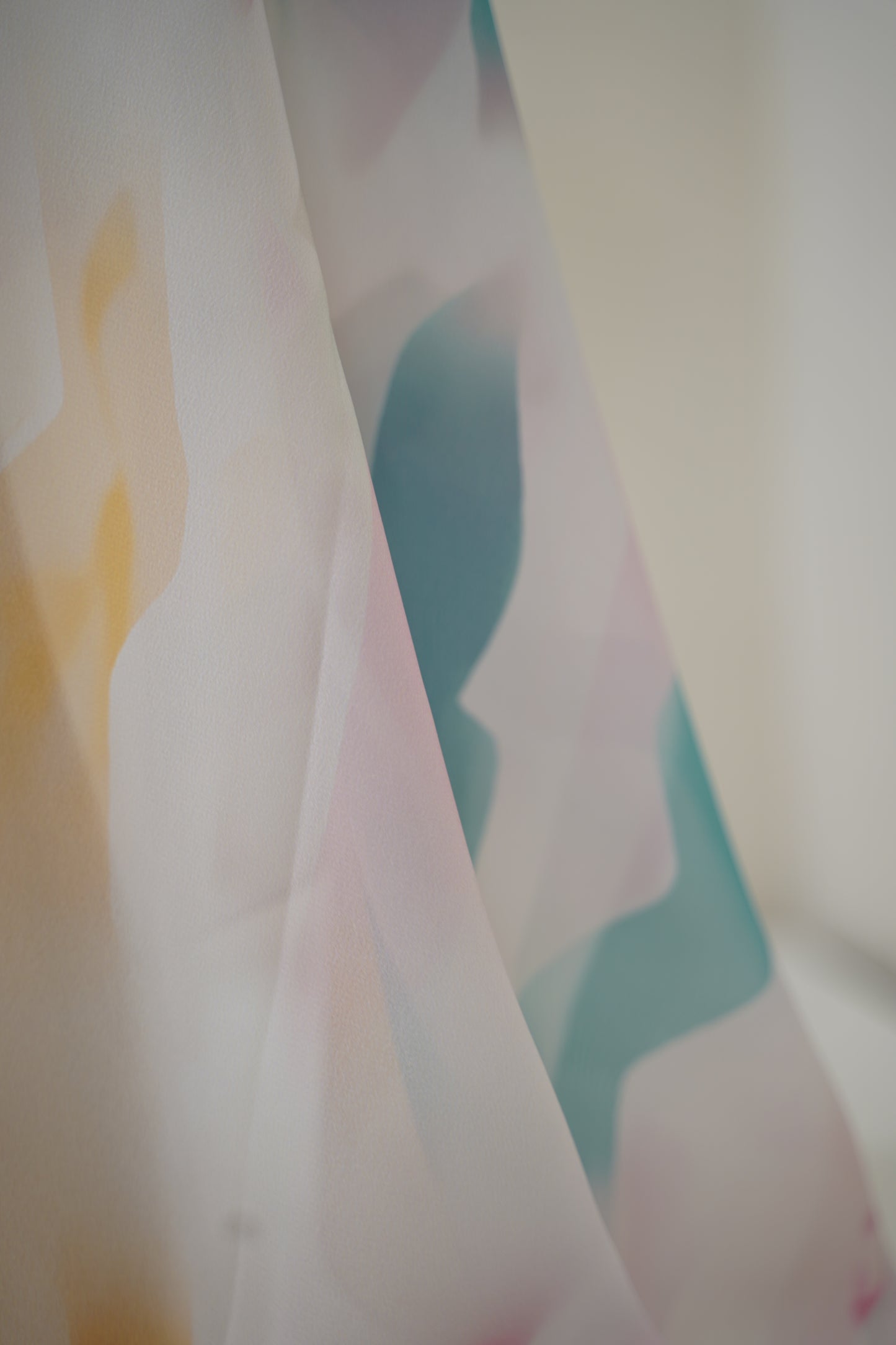 Foulard imprimé crepe chiffon
