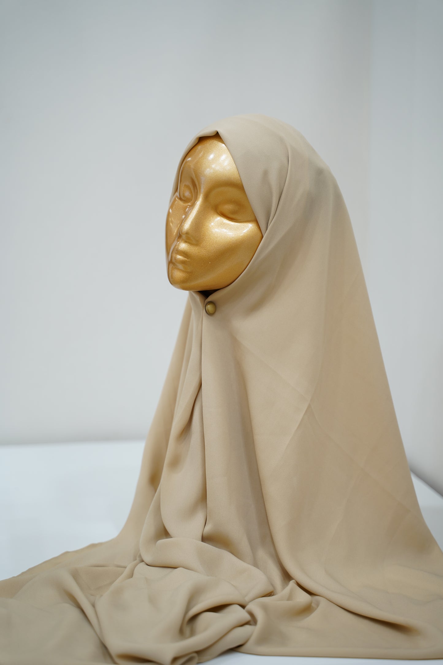 Foulard crêpe chiffon 1,85/80 Bassamet