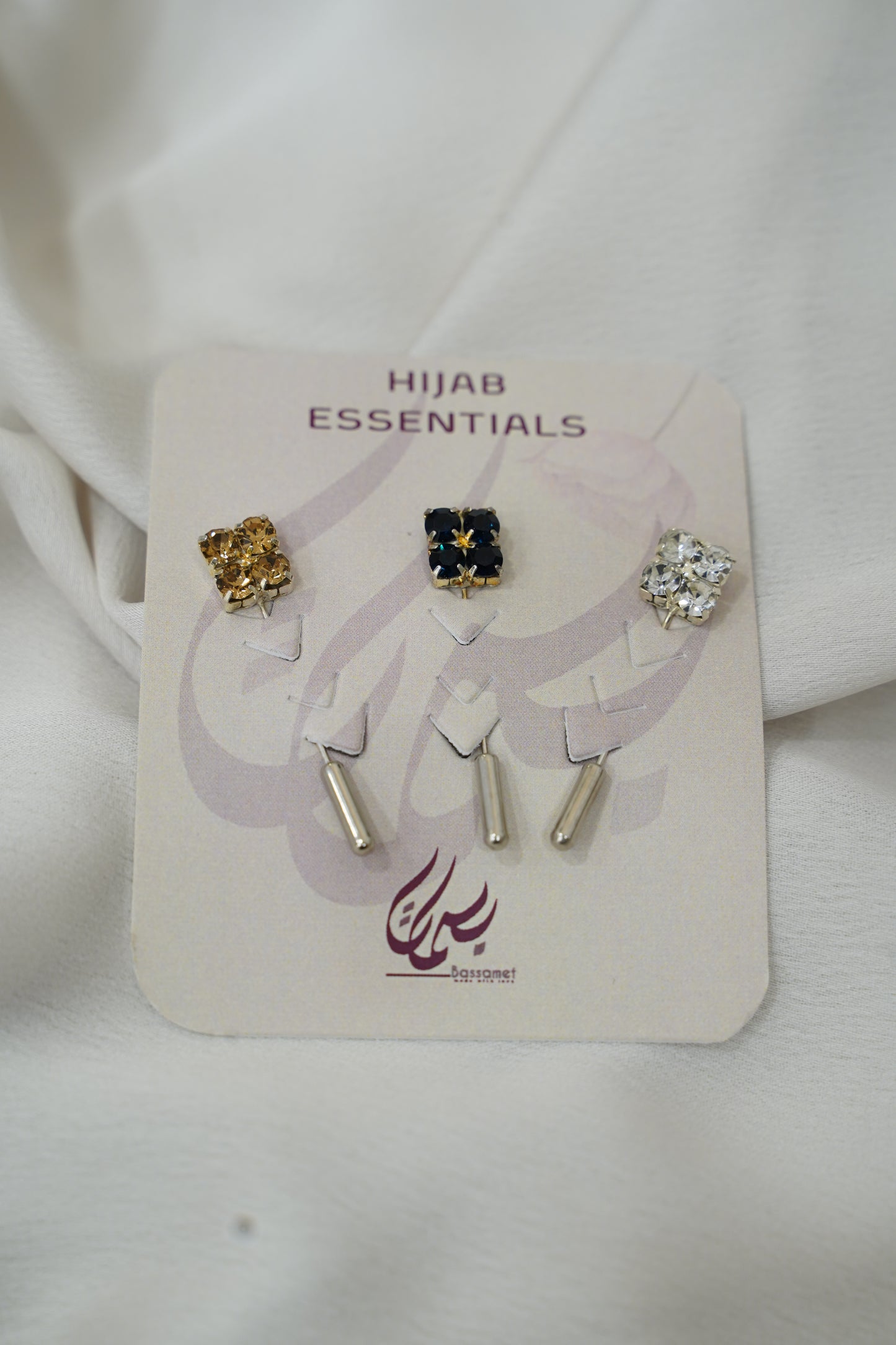 ÉPINEGLE diamant carré