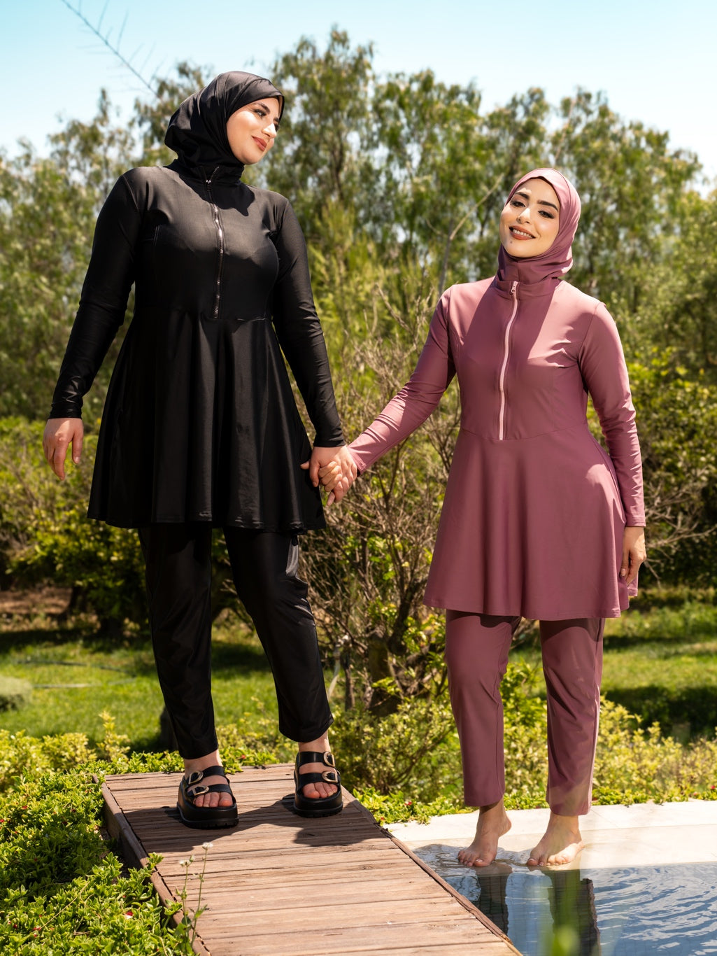 BURKINI BLUSH BLACK