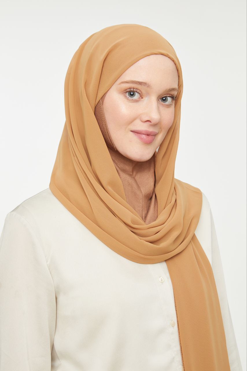 Foulard Mousseline Avec Bonnet Cagoule Intégrée