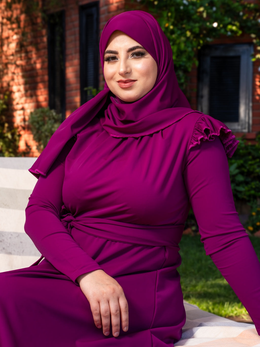 BURKINI MAXI PEARL PINK