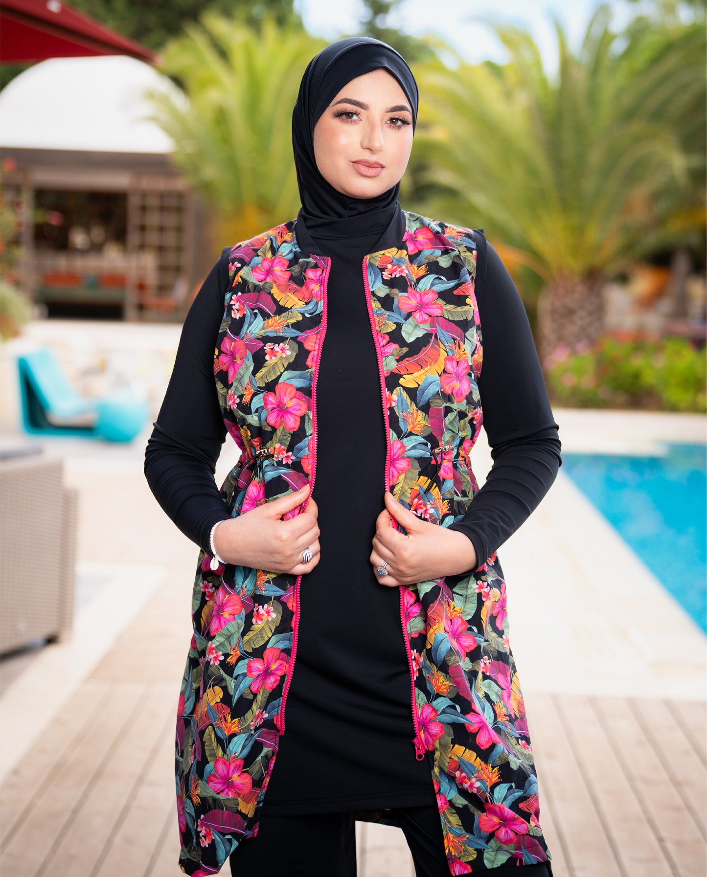 Burkini skipper Black 04