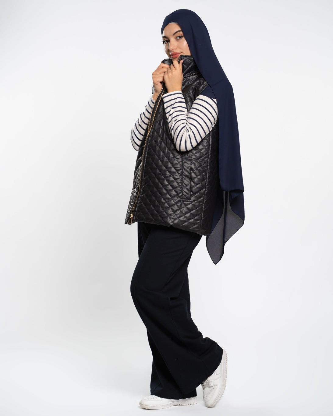 Veste sans manches NAVY BLUE