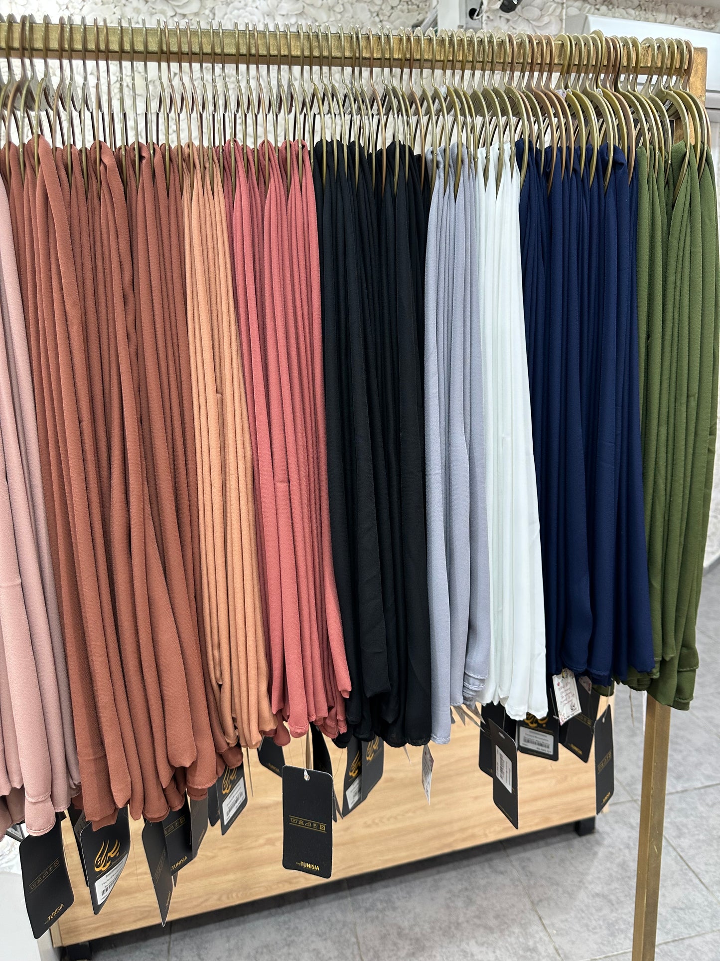 Offre 3 Achetés = 1 Offerte De Plus - Foulard Crêpe Chiffon 1,85/80