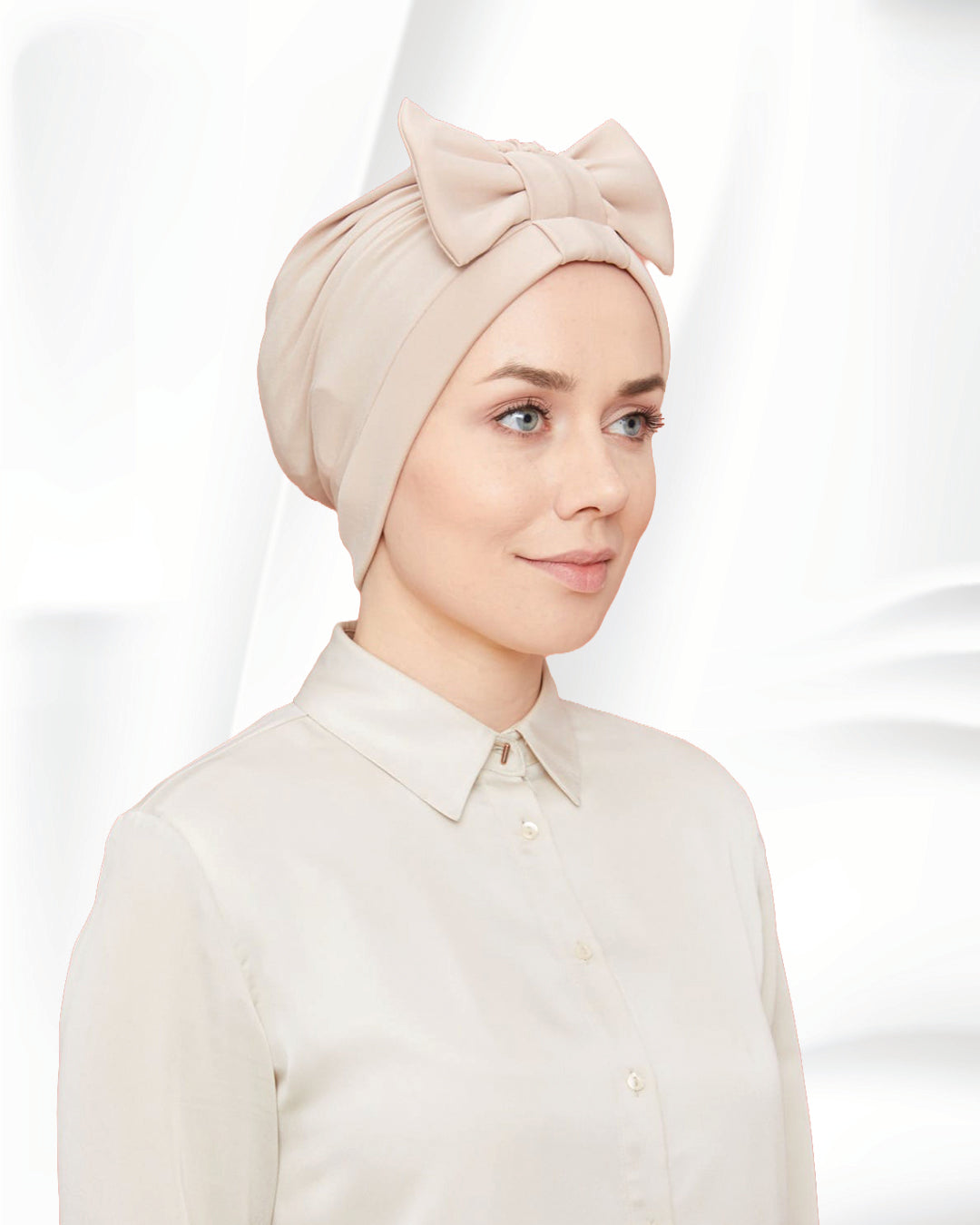 TURBAN PAPILLON EN COTON