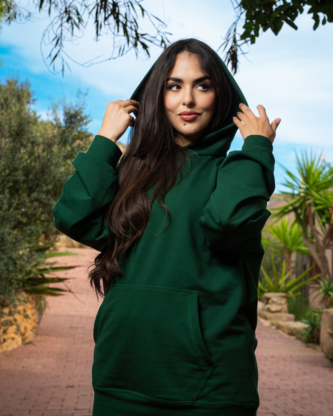 JOGGING SUIT PANTALON LARGE GREEN