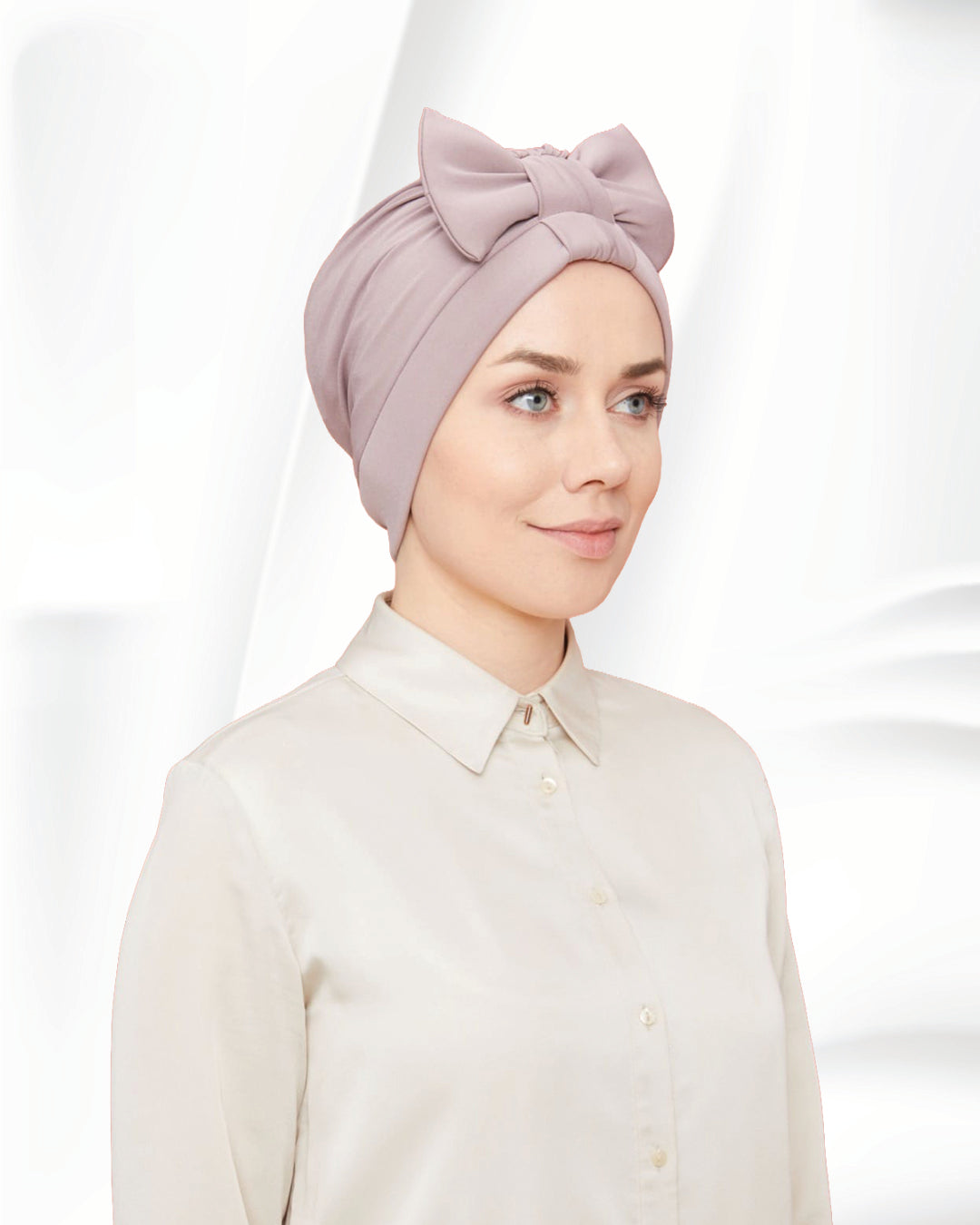 TURBAN PAPILLON EN COTON