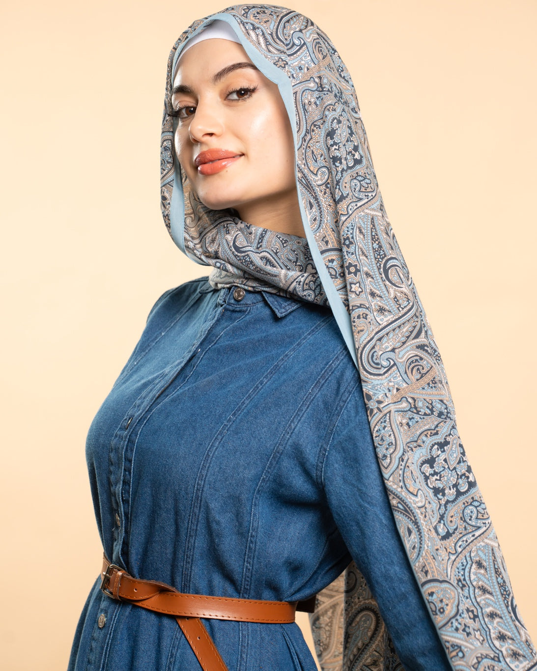 ROBE DJEAN AVEC CEINTURE