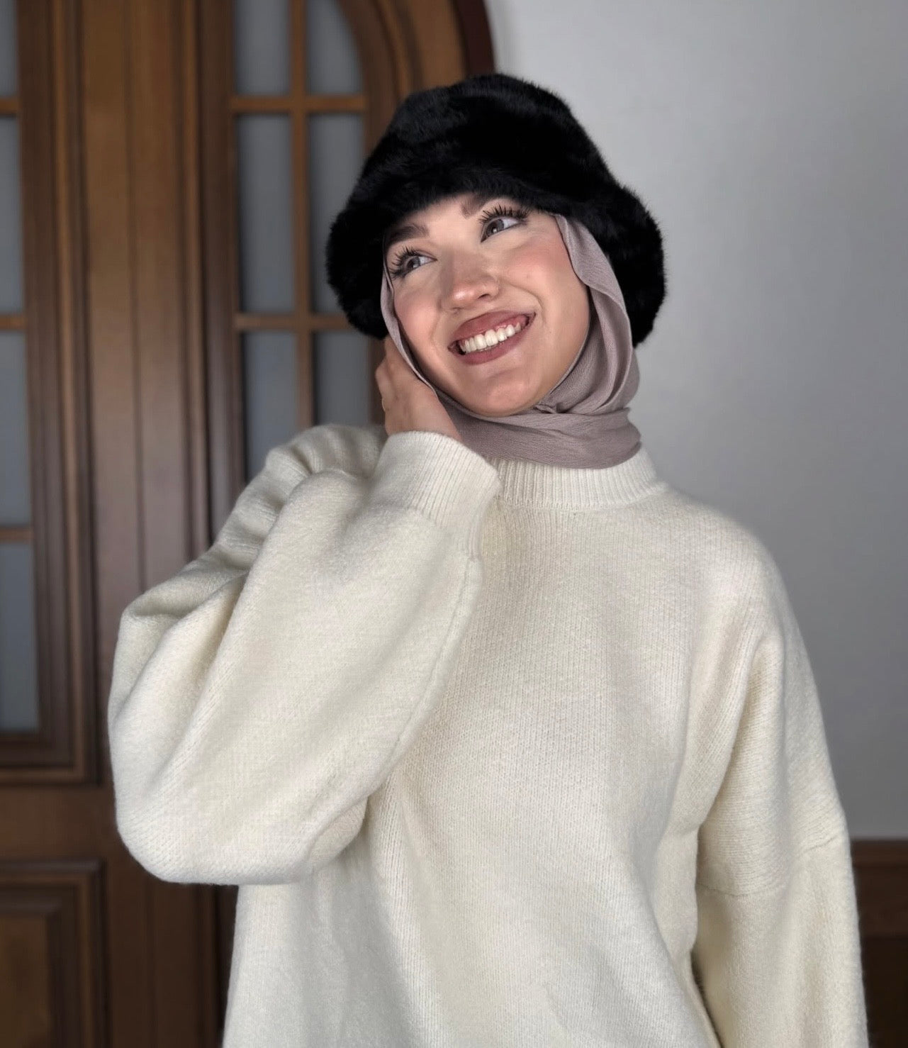 Chapeau Teddy En Fausse Fourrure