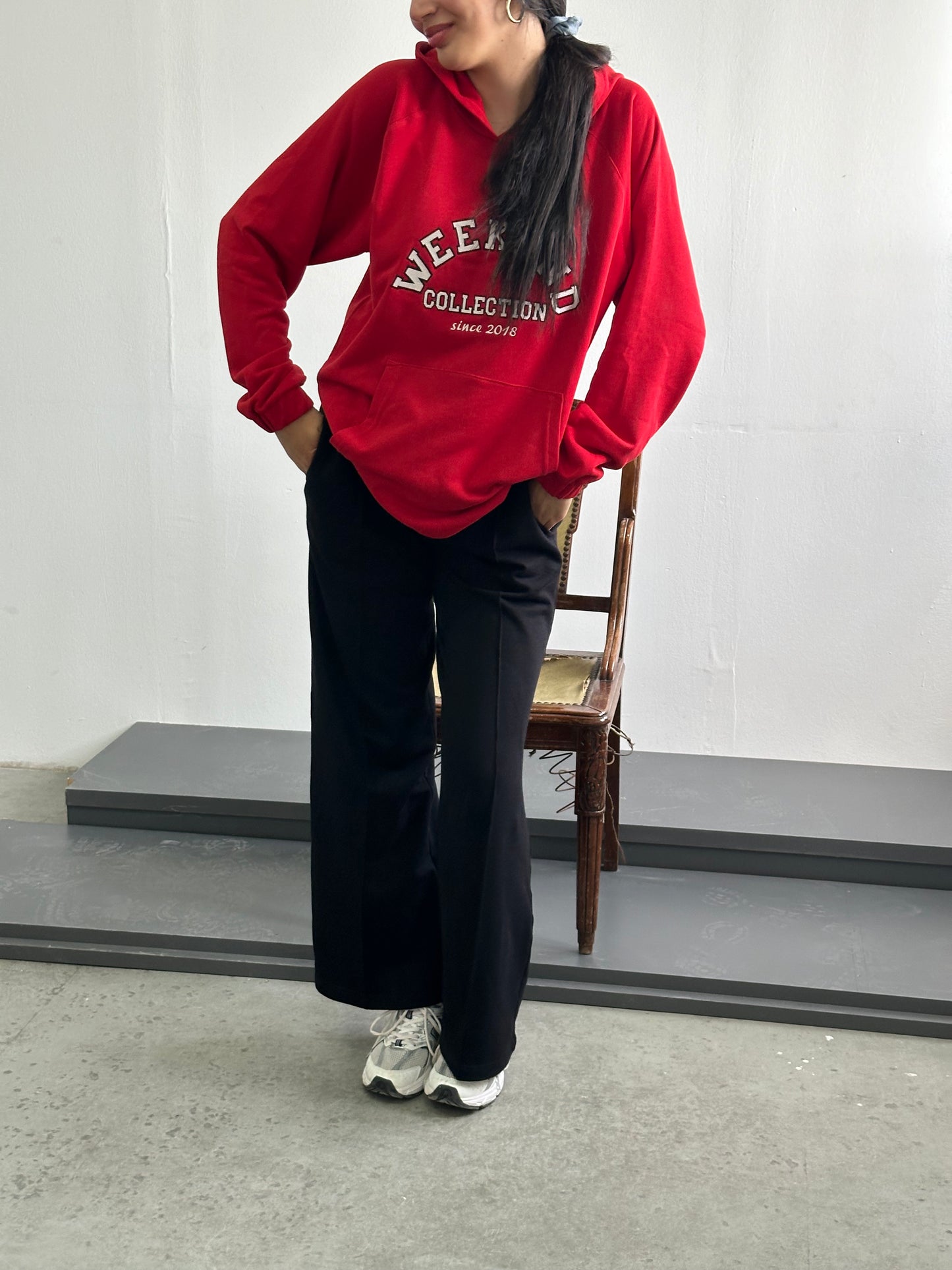 Pantalon  large meletonné