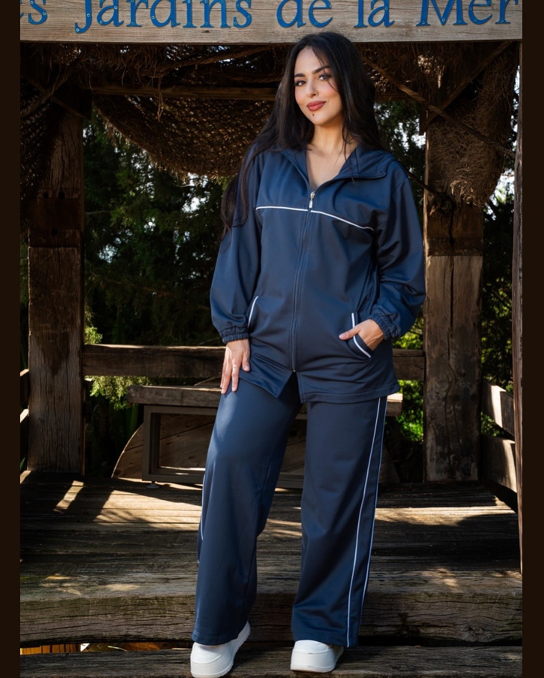 SURVÊTEMENTS MODEST TRACK GRAY