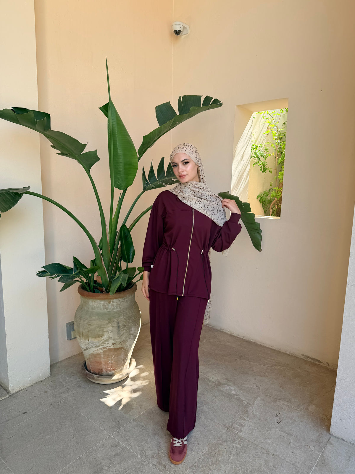 SET PERFORMA BURGANDY
