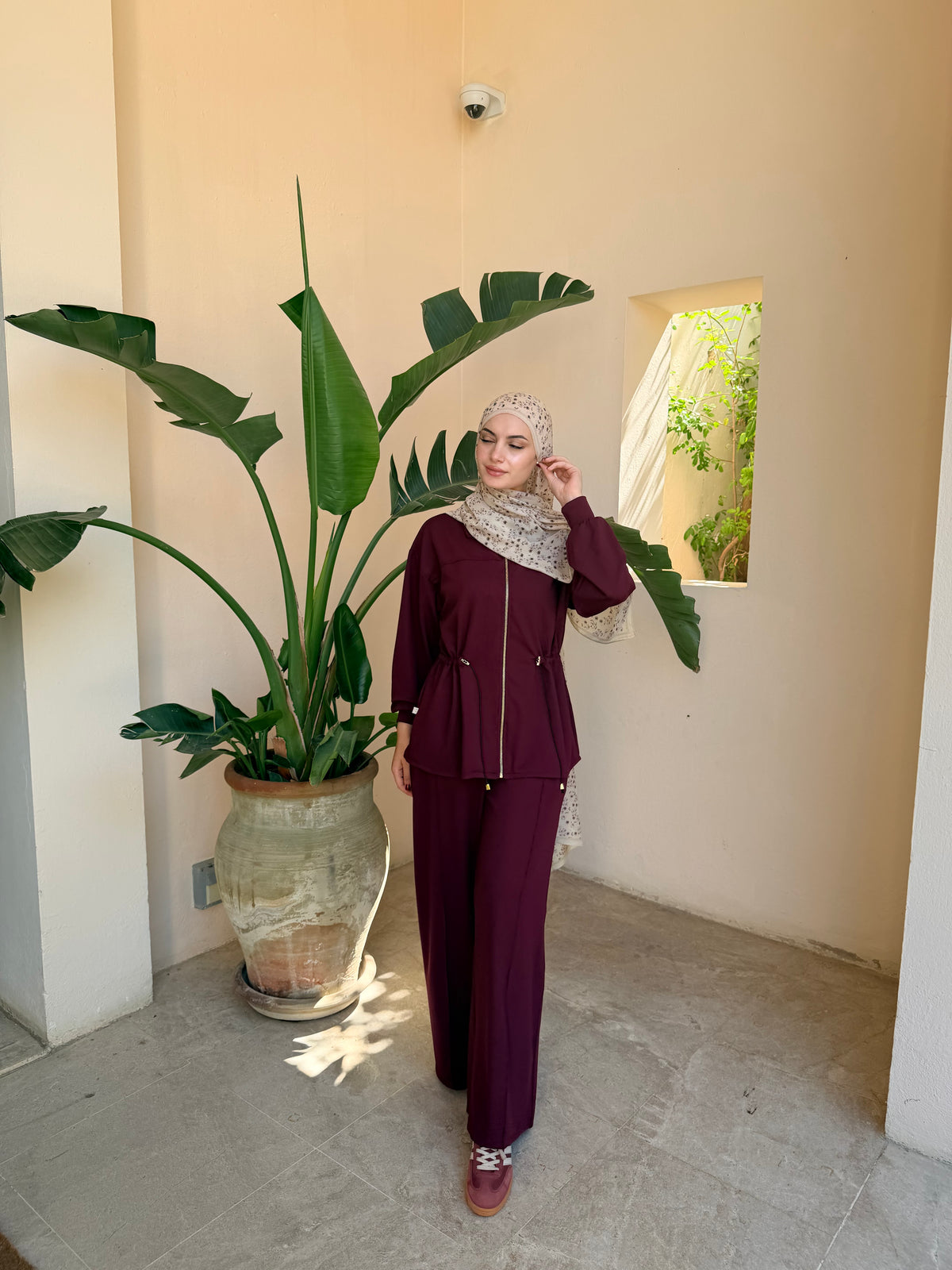 SET PERFORMA BURGANDY
