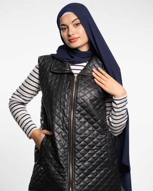 Veste sans manches NAVY BLUE