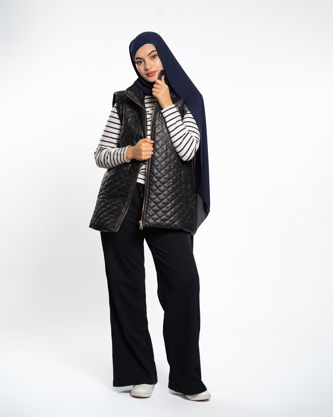 Veste sans manches NAVY BLUE