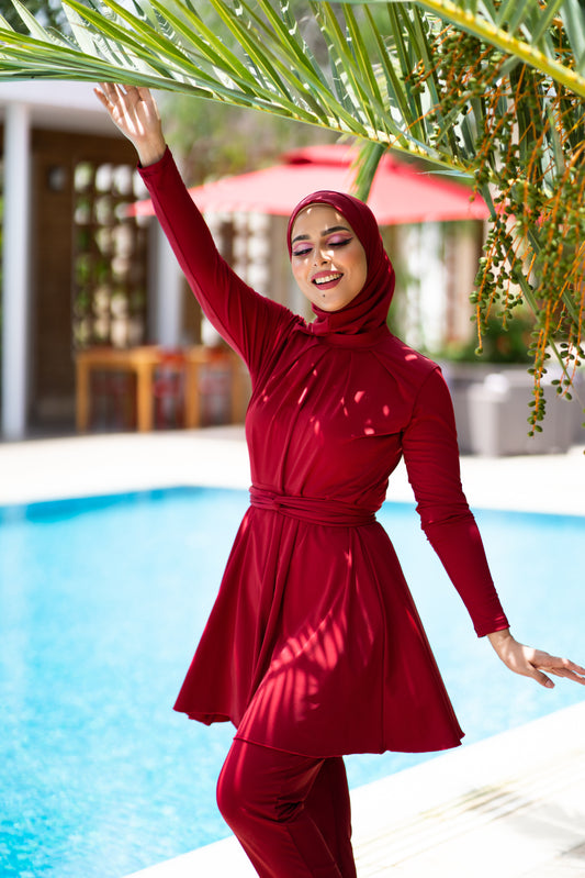 Burkini tahiti RED