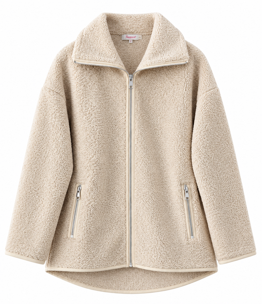 Veste Teddy zippé