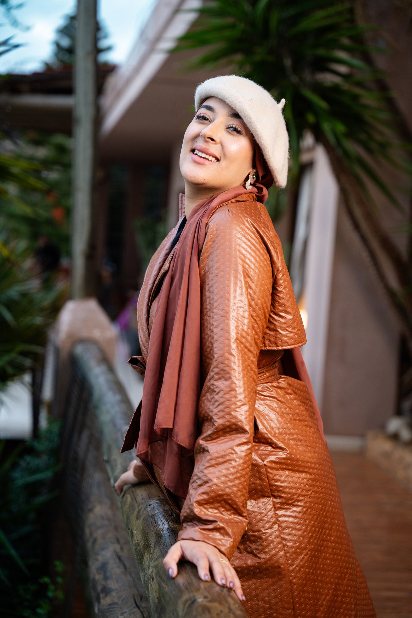 manteau Semi-Cuir