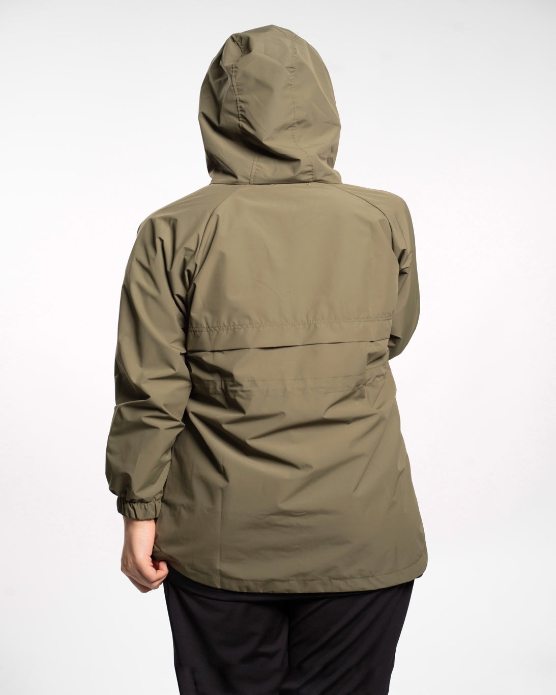 Veste Imperméable À Capuche