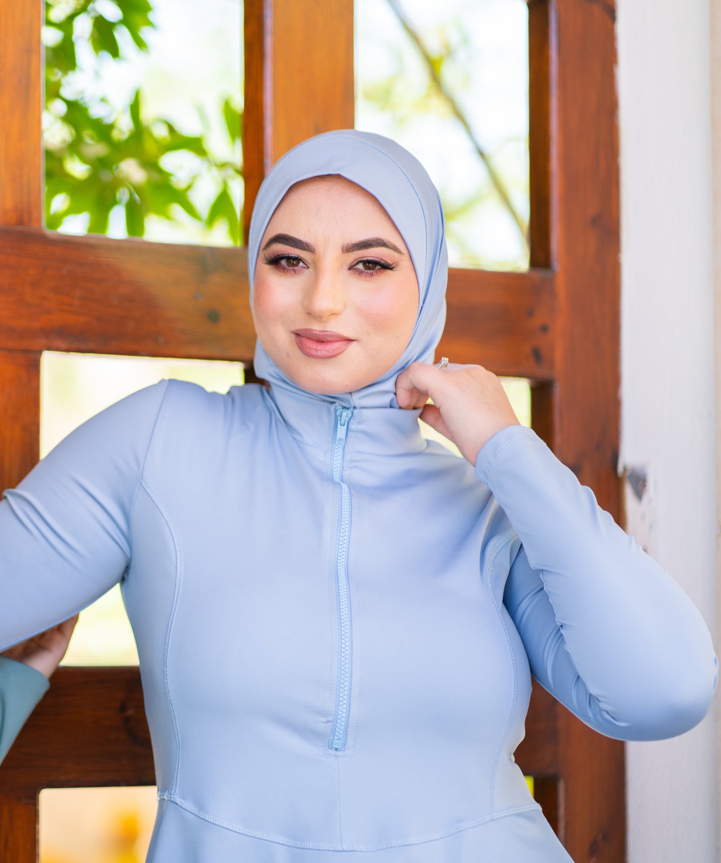 Burkini demi zip 2024
