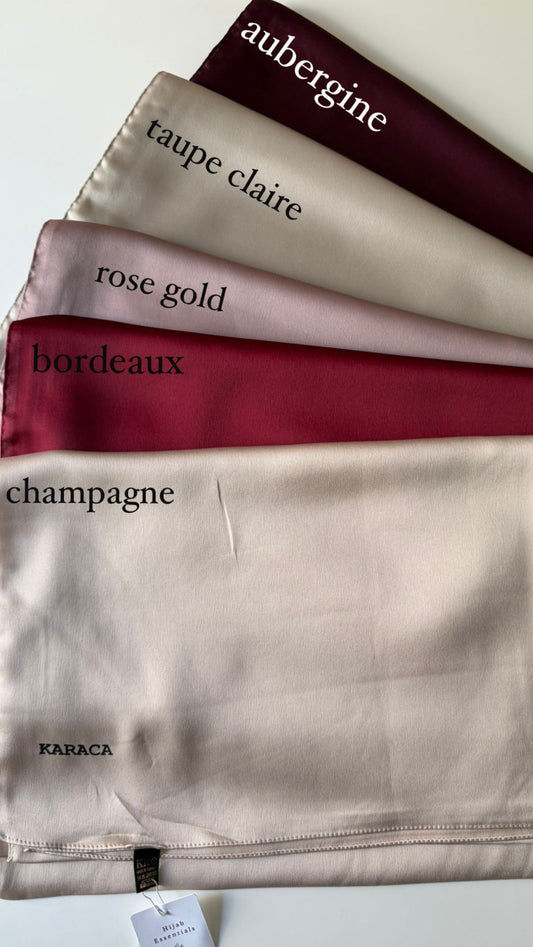 FOULARD SATINÉ LYCRA KARACA