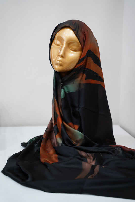 Foulard imprimé en soi