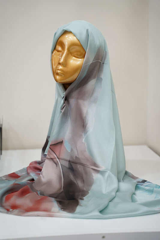 Foulard imprimé en soi