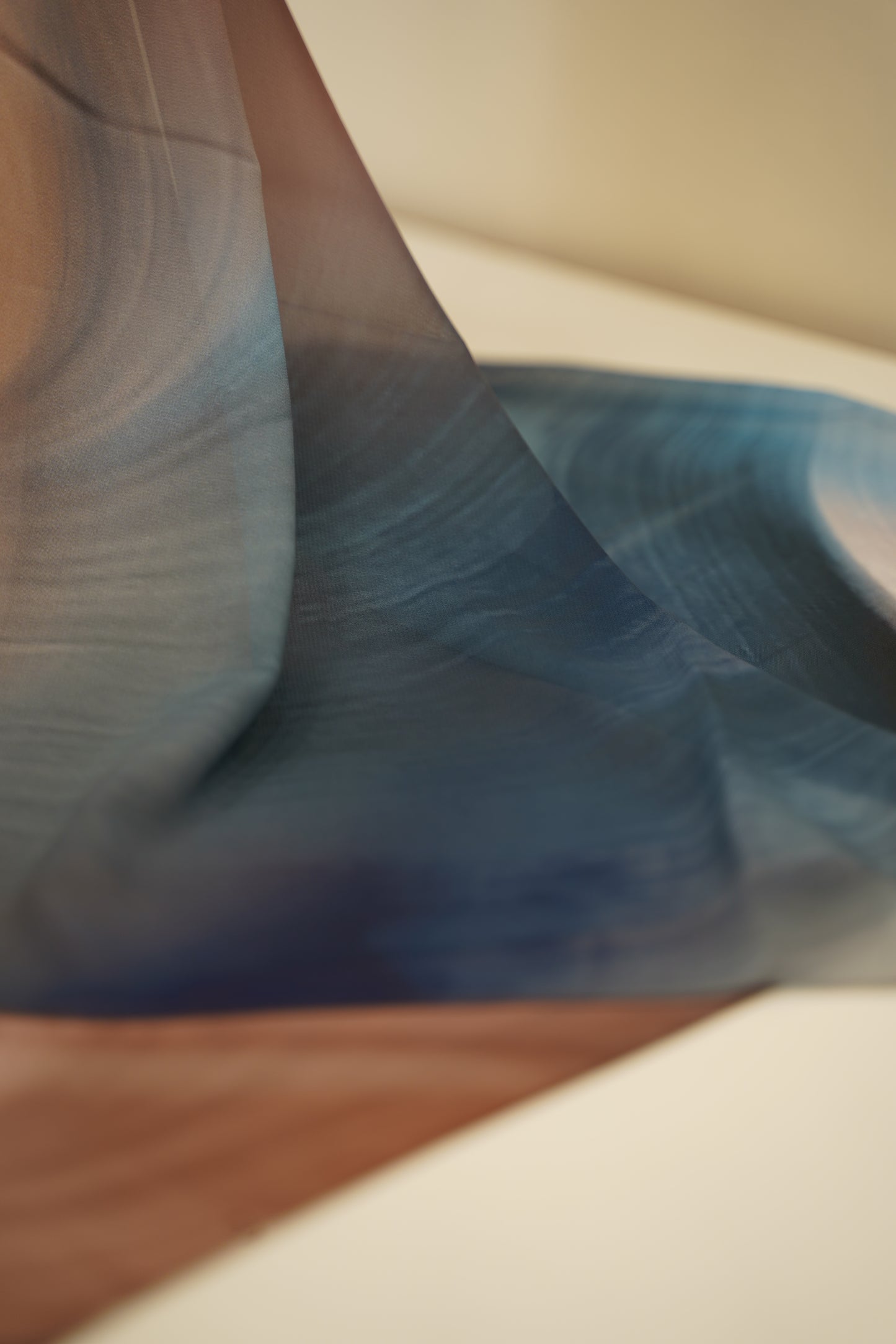 Foulard imprimé crepe chiffon