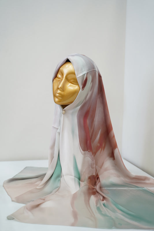 Foulard imprimé en soi