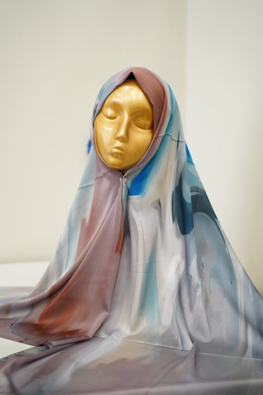 Foulard imprimé en soi